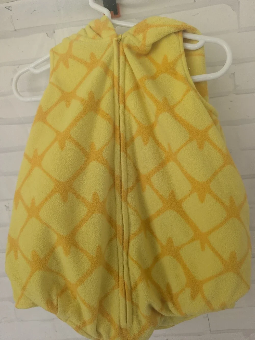 Infant Pineapple Hooded Costume Gender Neutral 12M